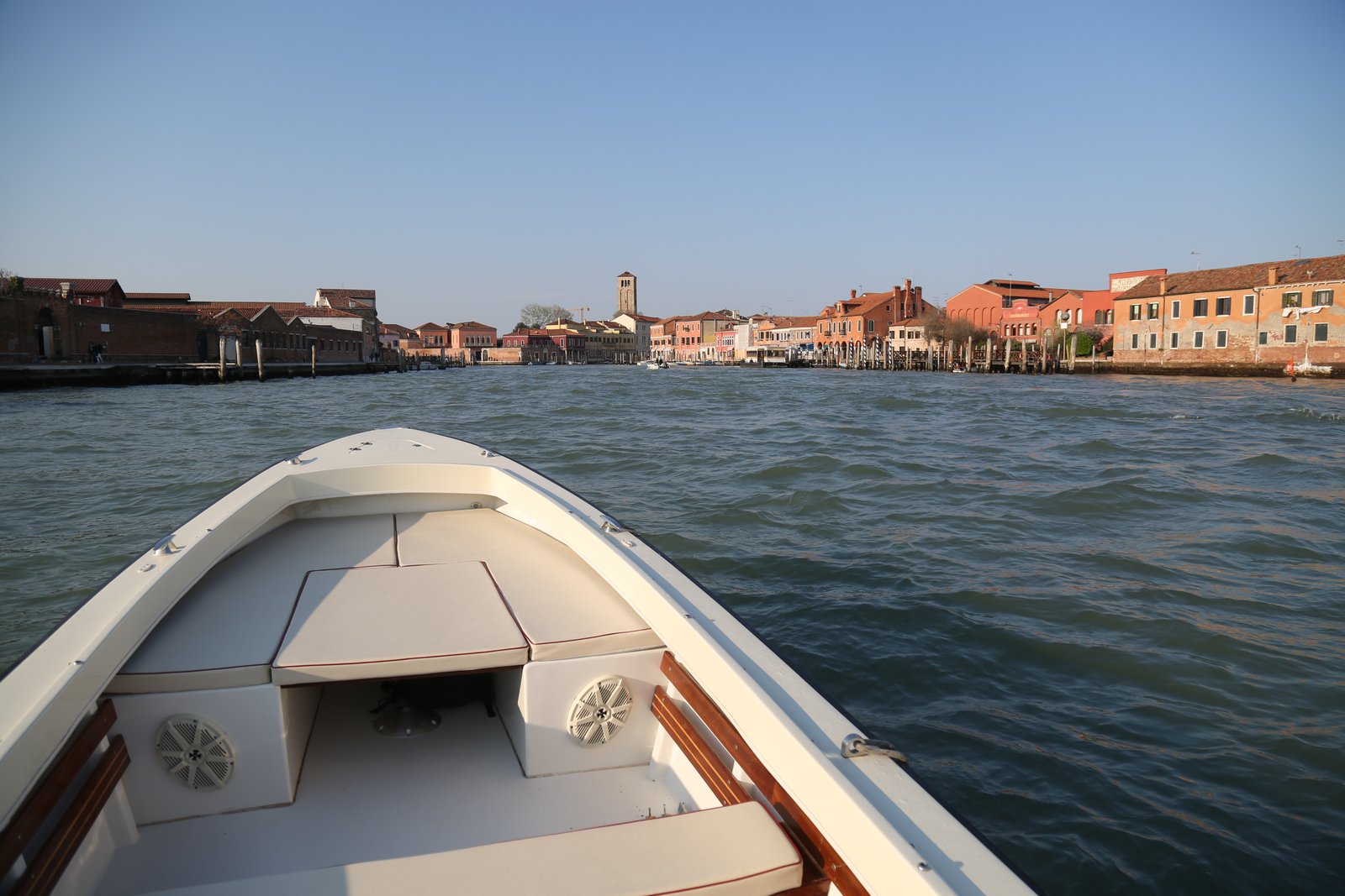 Navigazione verso Murano